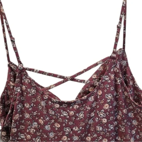 🔵 Nine Britton spaghetti strap floral Mini Dress - Picture 4 of 8